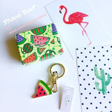kate spade new york Bite of Watermelon Keychain-Seven Season