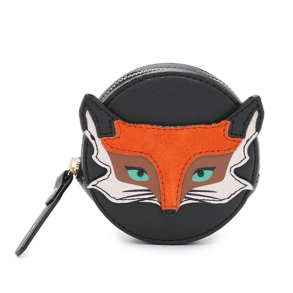 kate spade new york Black Blaze a Trial Fox Coin Purse-Seven Season