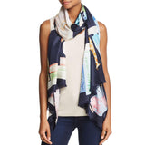 kate spade new york Bookshelf Oblong Scarf-Seven Season