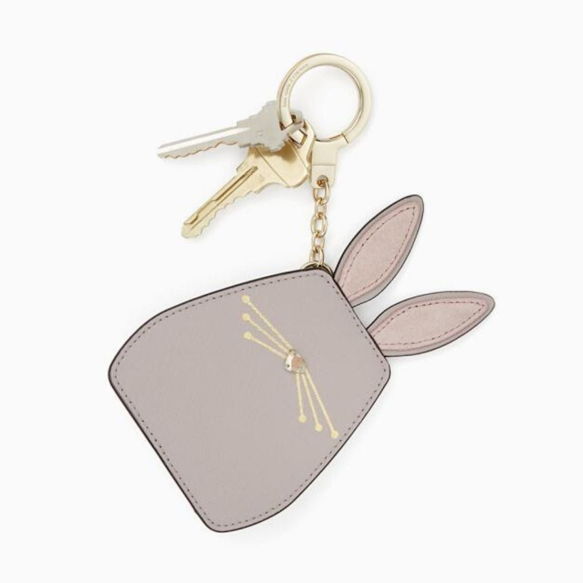 OFFSCH 2023 Keychain Key Holder for Purse Leather Key Holder Key Rings for  Car Keys Leather Rabbit Keychain Year of The Rabbit Keychain Keyring Bag
