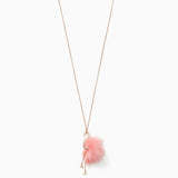 kate spade new york By the Pool Flamingo Pendant Necklace-Seven Season