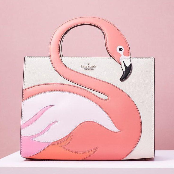 Kate spade by top the pool flamingo bag