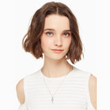 kate spade new york California Dreaming Pave Shark Mini Necklace-Seven Season