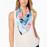 kate spade new york California Map Square Scarf-Seven Season