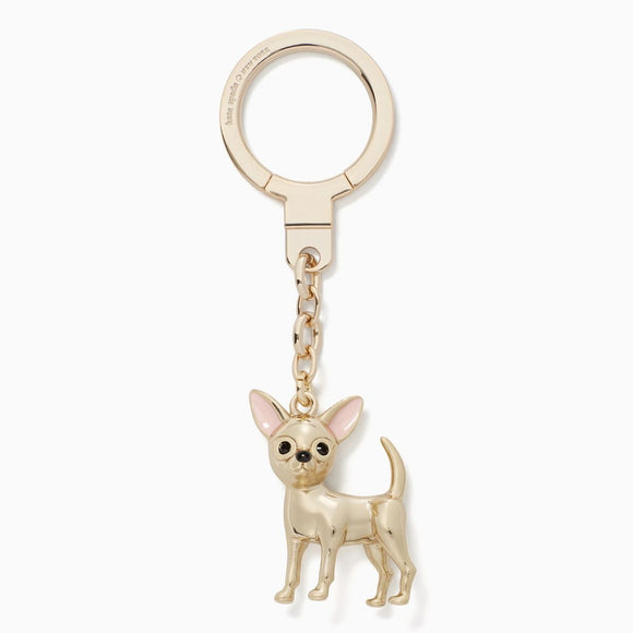 kate spade new york Chihuahua Puppy Dog Keychain-Seven Season