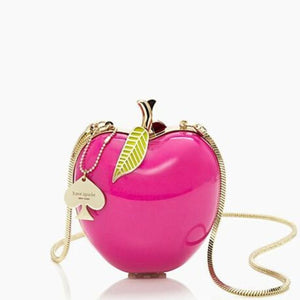 kate spade new york Far from the Tree Resin Apple Clutch-Seven Season