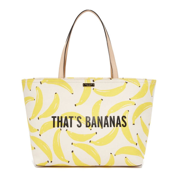 Flights of Fancy That's Bananas Francis Canvas Tote Bag - Seven Season