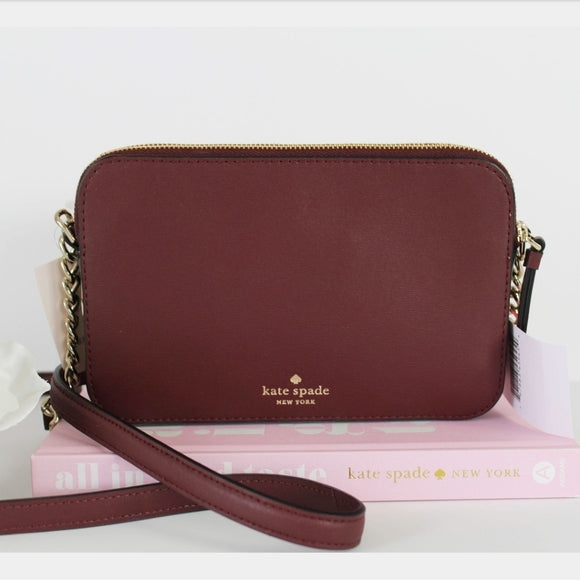 Kate spade double zip small crossbody outlet
