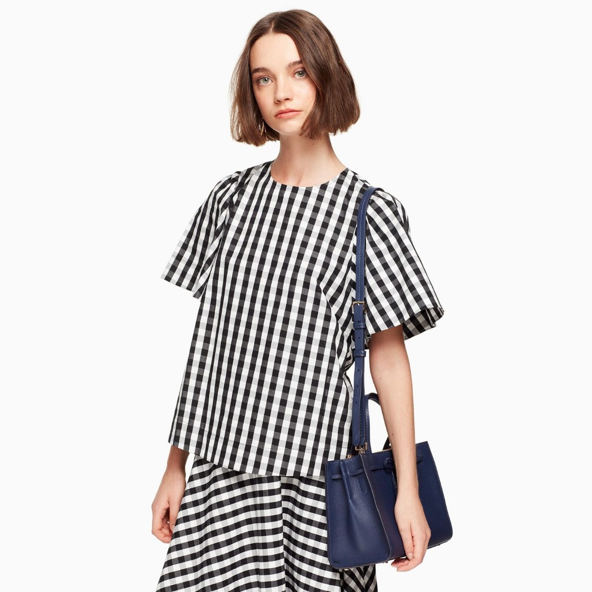 Hayes Street Isobel Blue Ridge Sam Satchel Bag - Seven Season