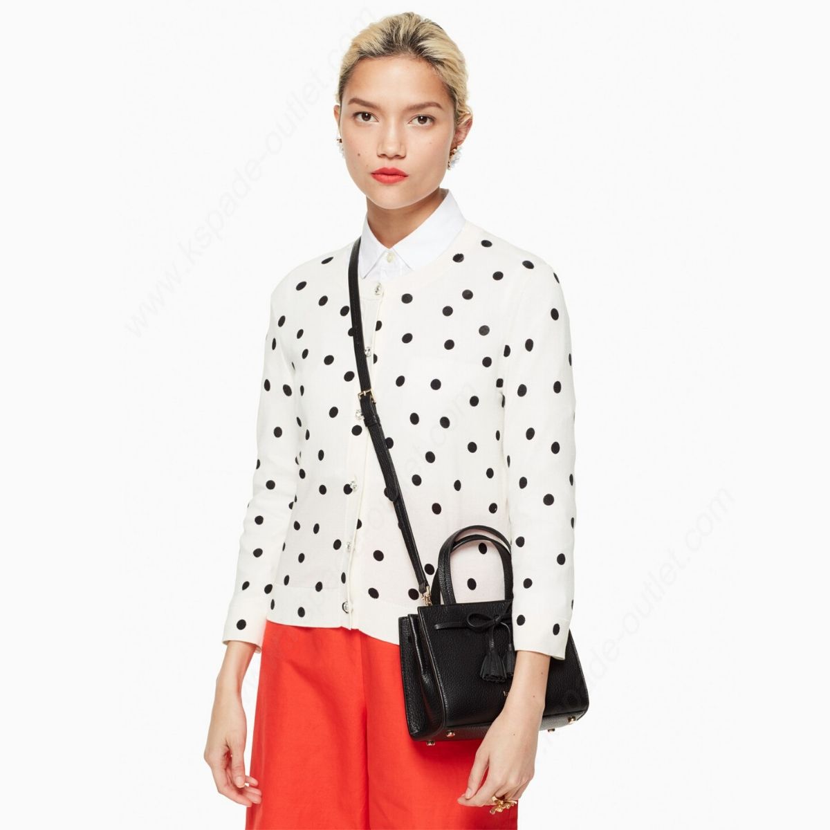 Hayes Street Small Black Sam Satchel Bag Seven Season