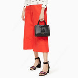 kate spade new york Hayes Street Small Black Sam Satchel Bag-Seven Season