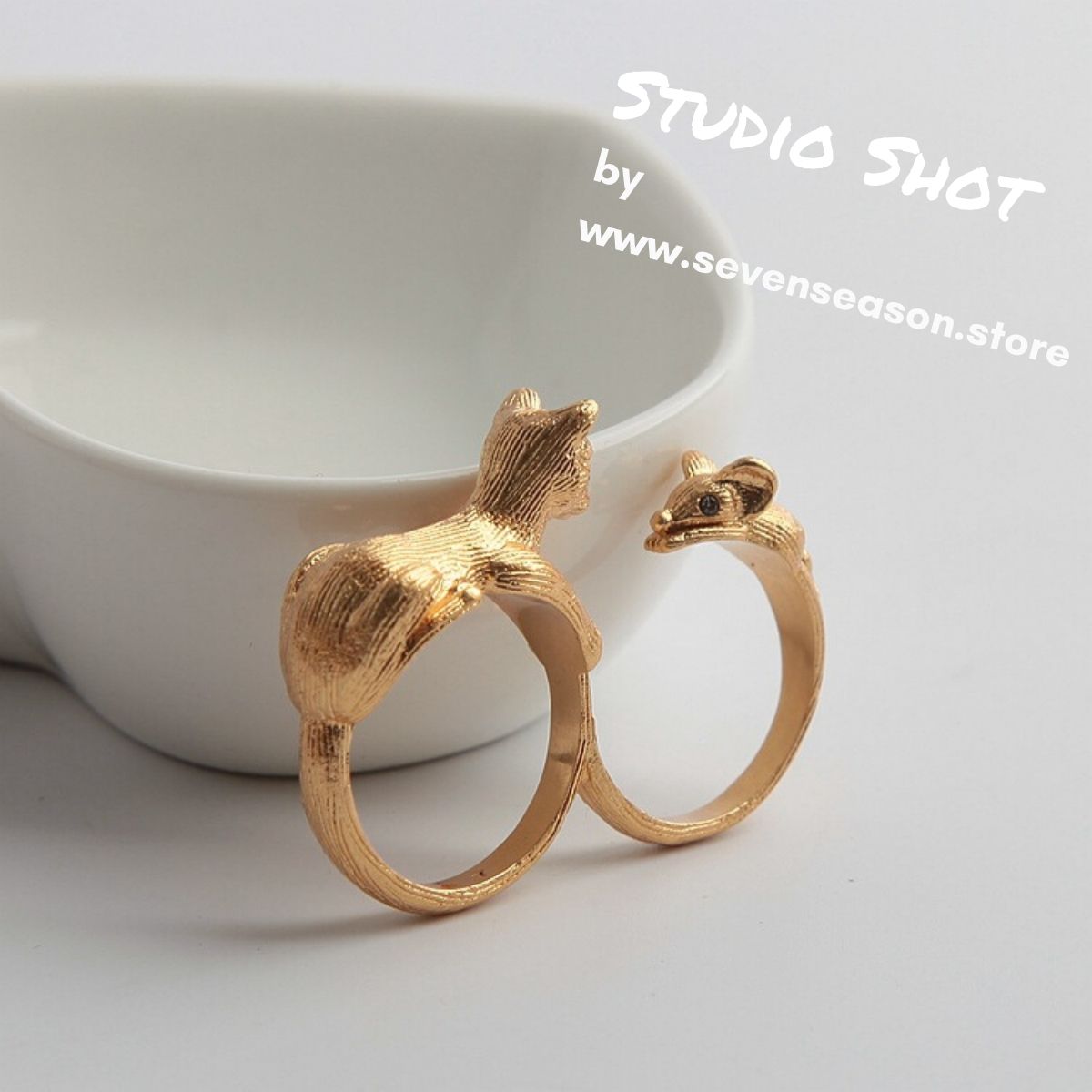 Kate spade out best sale west cat ring