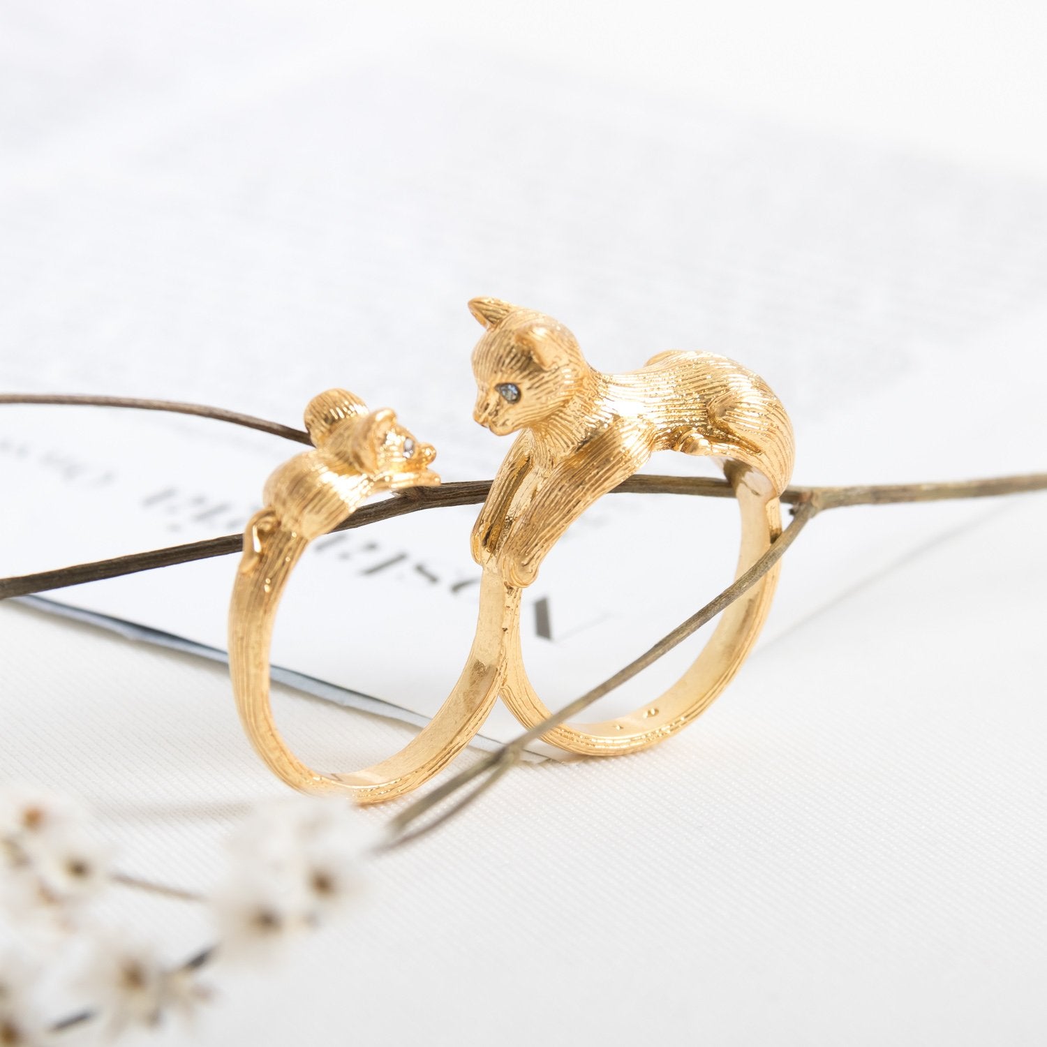 Kate spade deals cat ring