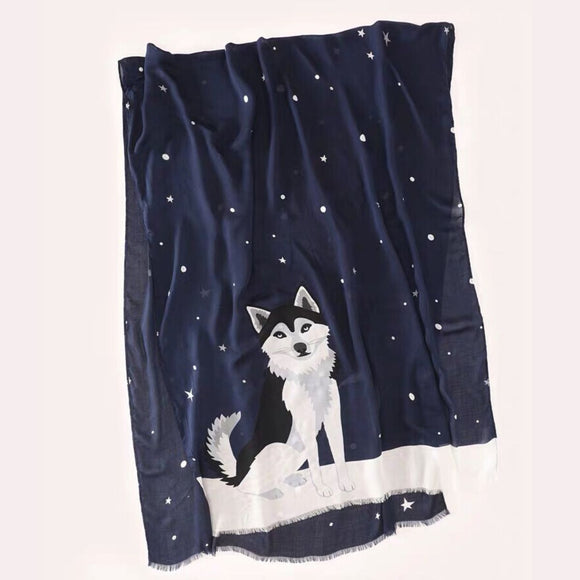 kate spade new york Husky Oblong Scarf-Seven Season