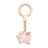 kate spade new york Jeweled Flying Pig Keychain-Seven Season