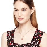 kate spade new york Ma Cherie Cherry Crystal Pendant Necklace-Seven Season