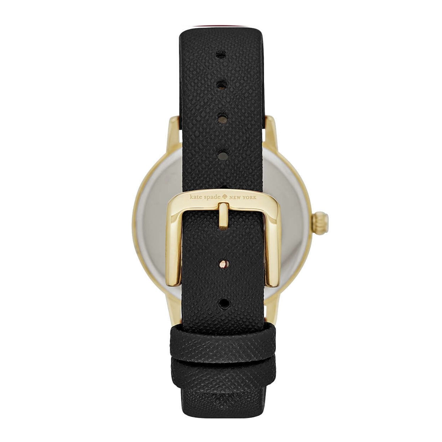 Metro 5 O clock Somewhere Black Leather Watch Seven Season