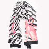 Monkey Rose Oblong Scarf