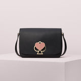 kate spade new york Nicola Twistlock Medium Black Shoulder Bag-Seven Season