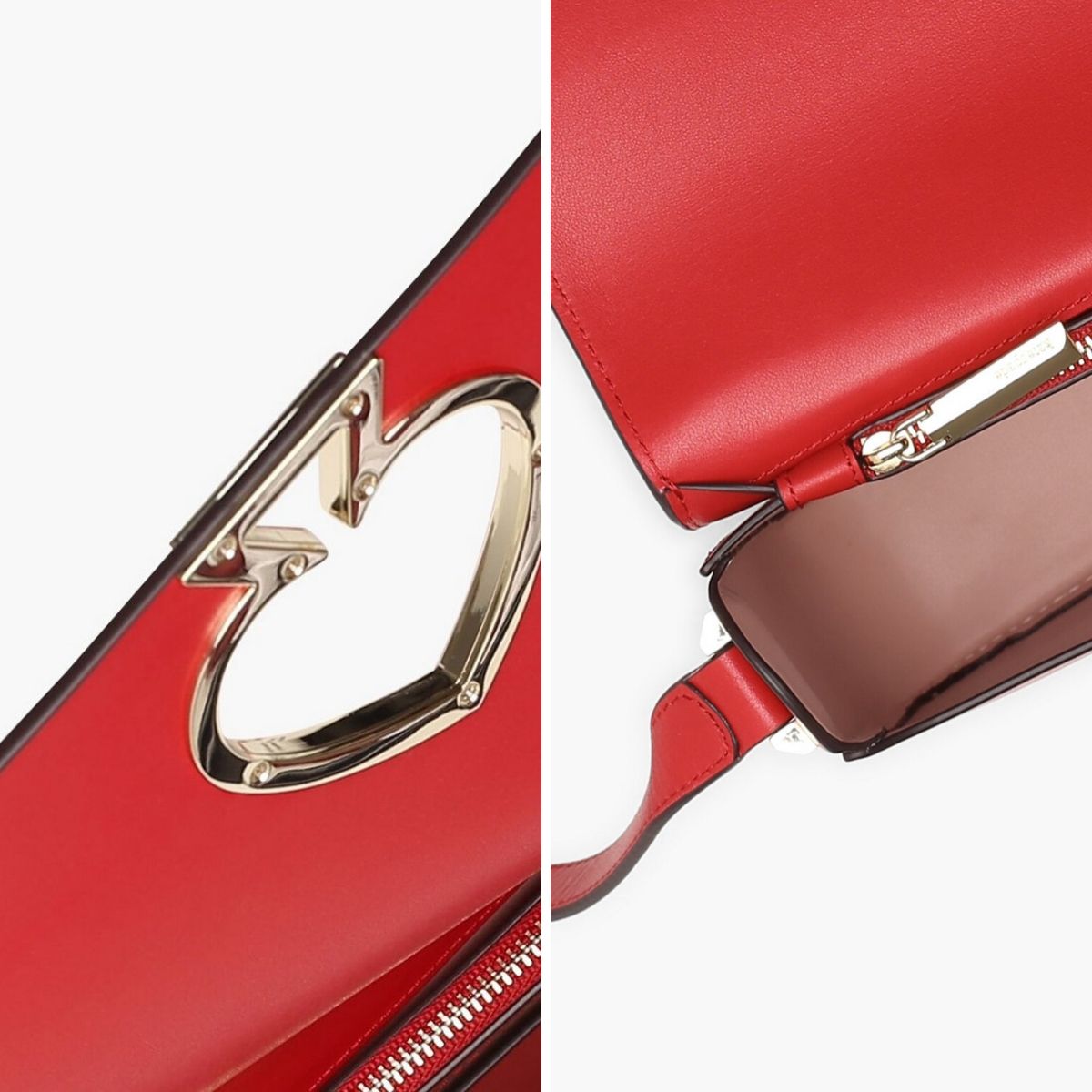 Nicola Twistlock Medium Hot Chili Shoulder Bag - Seven Season
