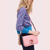 kate spade new york Nicola Twistlock Medium Rococo Pink Shoulder Bag-Seven Season