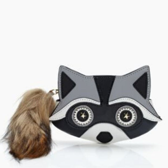 kate spade new york Night Creatures Raccoon Coin Purse-Seven Season