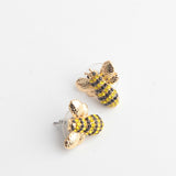 kate spade new york Picnic Perfect Pave Bee Stud Earrings-Seven Season