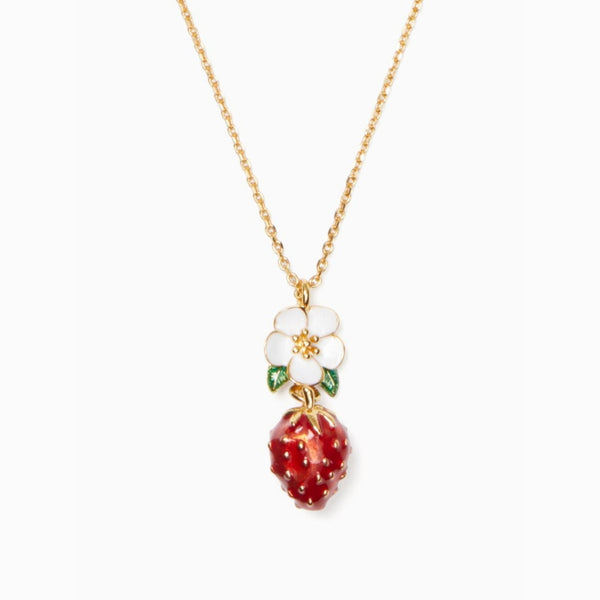 Dior strawberry necklace shop