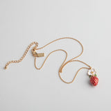 kate spade new york Picnic Perfect Strawberry Pendant Necklace-Seven Season