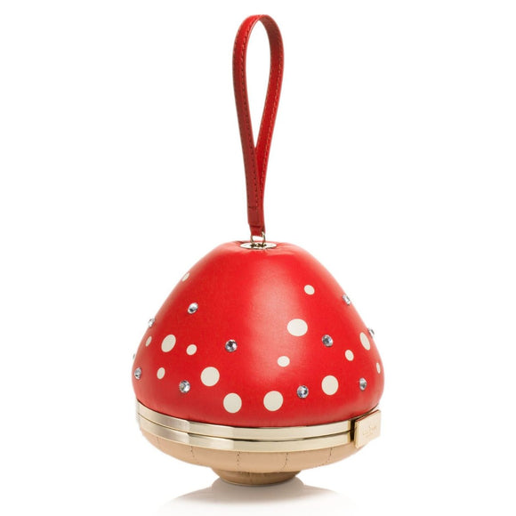 kate spade new york Red Blaze A Trial Mushroom Clutch-Seven Season