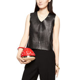 kate spade new york Red Blaze A Trial Mushroom Clutch-Seven Season