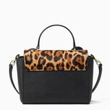 kate spade new york Run Wild Leopard Cat Kerrie Satchel Bag-Seven Season