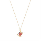 kate spade new york Shore Thing Pave Crab Necklace-Seven Season