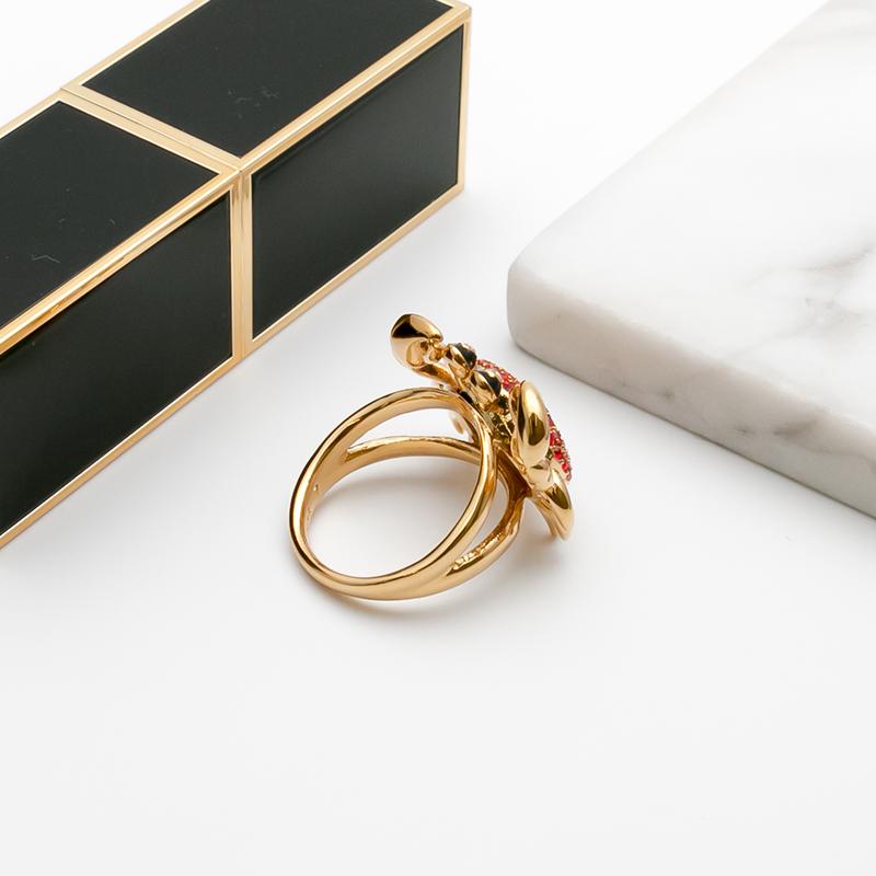 Shore Thing Pave Crab Ring