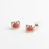 kate spade new york Shore Thing Pave Crab Stud Earrings-Seven Season