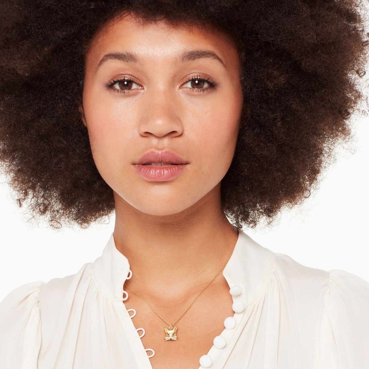Kate spade fox outlet necklace