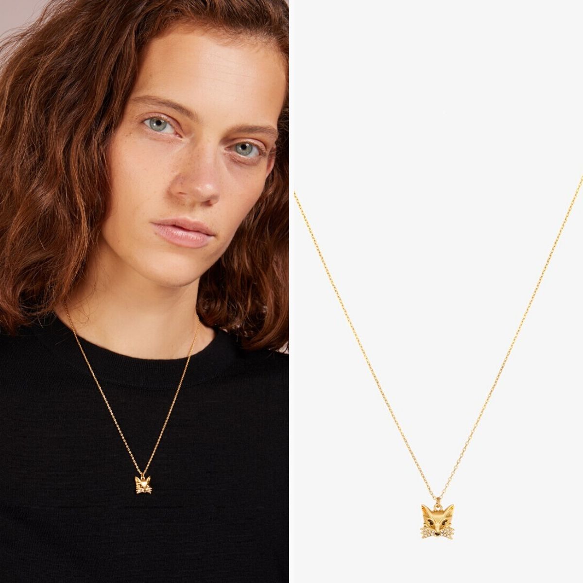Kate spade on sale fox necklace