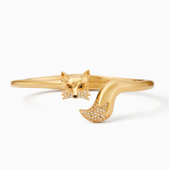 kate spade new york So Foxy Fox Open Hinge Cuff-Seven Season