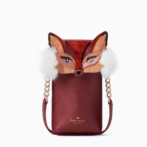 kate spade new york So Foxy Fox Smartphone Case Crossbody Bag-Seven Season