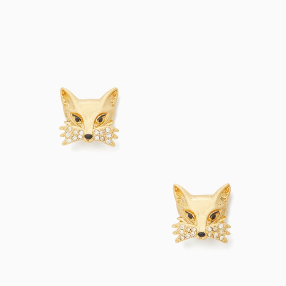 kate spade new york So Foxy Fox Studs-Seven Season