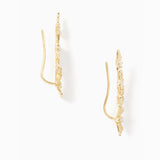 kate spade new york Social Butterfly Linear Earrings-Seven Season
