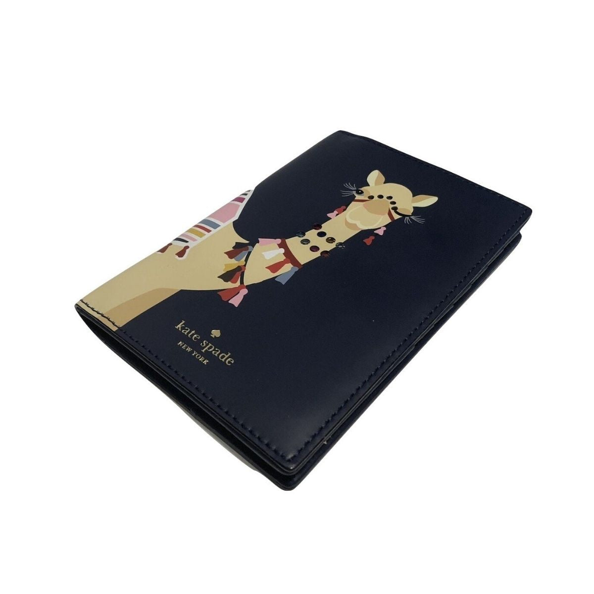 Kate spade camel passport holder 2025