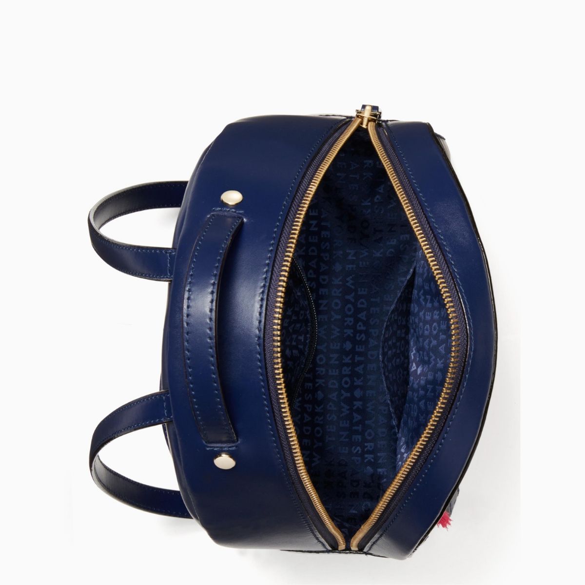 Kate spade navy blue backpack 2025