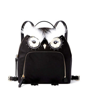 claire's backpack leather owl PDF Pattern, DXF and Instructional Video for a cute artisan Claire Chase Sierra Laptop Backpack
