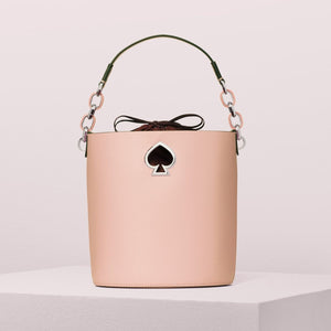 kate spade new york Suzy Small Cosmetic Pink Bucket Bag-Seven Season