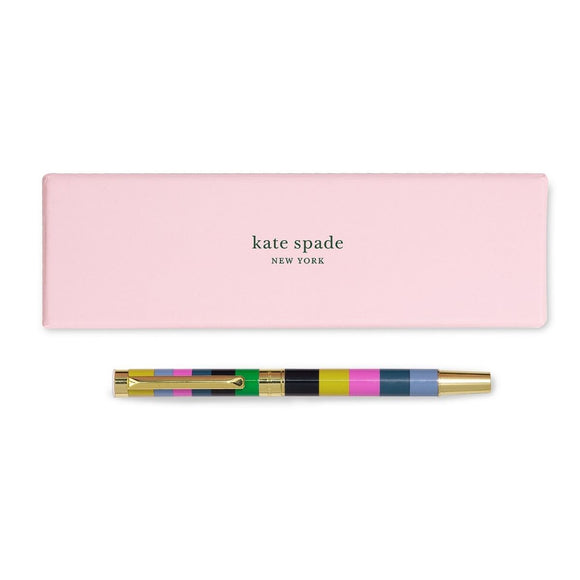 kate spade new york Enchanted Stripe Ballpoint Pen - Seven Season