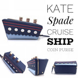 kate spade new york Expand Your Horizons Cruise Ship Coin Purse-Seven Season