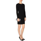 kate spade new york Fairmount Square Stacy Continental Snap Black and Sandy Beach Wallet-Seven Season