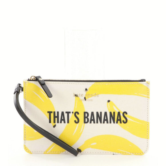 kate spade new york Flights of Fancy That’s Bananas Slim Bee Wristlet-Seven Season