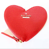 kate spade new york Heart Leather Coin Purse-Seven Season